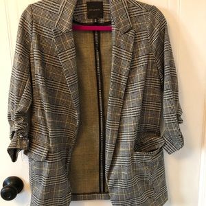 Plaid Blazer